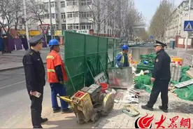 市北区四方街道：积极回应居民关切，规范掘路施工行为图片