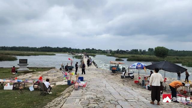 图集丨大汶口镇：双节假期打卡明石桥