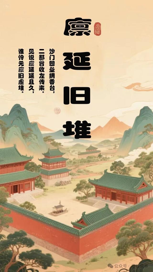 明代延津十六景之AI复原图