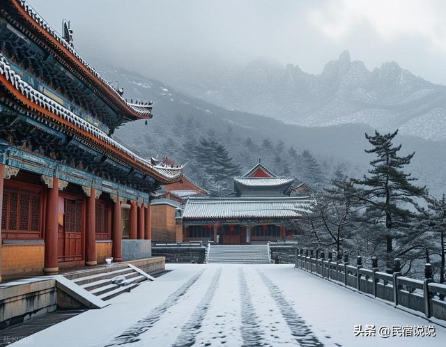 立冬后的首款雪景，这两处，你更喜欢哪个？