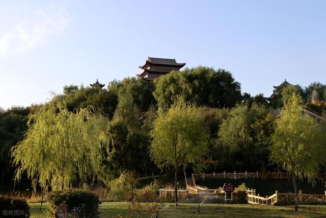夏末邀约，临泽红泉河畔印象——甘肃王平