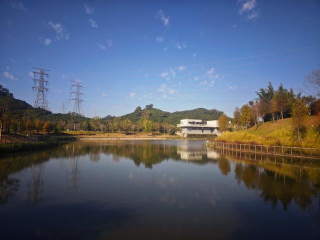 从丽康路穿荔园溪谷至西丽湖绿道骑行随拍