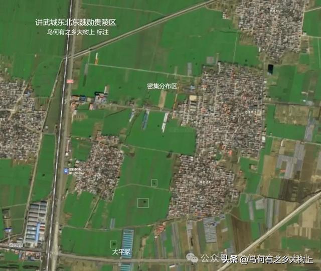 行车来到邯郸讲武城东,已经是东魏、北齐勋贵墓群的过渡带