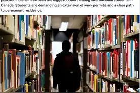 加拿大爆发大规模抗议！要求获得毕业后工签！7万留学生恐被驱逐图片