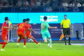 4比0战胜缅甸，亚运会男足小组赛中国队取得两连胜，提前晋级淘汰赛图片