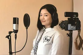 中宁姑娘陈紫冉唱响《俄罗斯好声音》图片