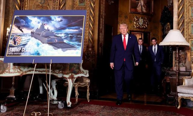 特朗普阴谋难藏！造黄金战舰或是烟雾弹，背后还有更大算计？