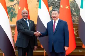 习近平会见苏丹主权委员会主席布尔汉图片