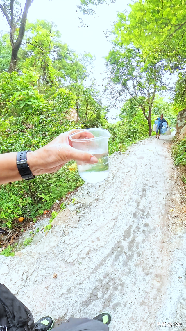 实测桂林尧山泉水水源，水质果然名不虚传