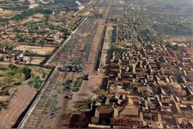 1945年，外国人在空中航拍的北京城，真是古典又壮观！图片