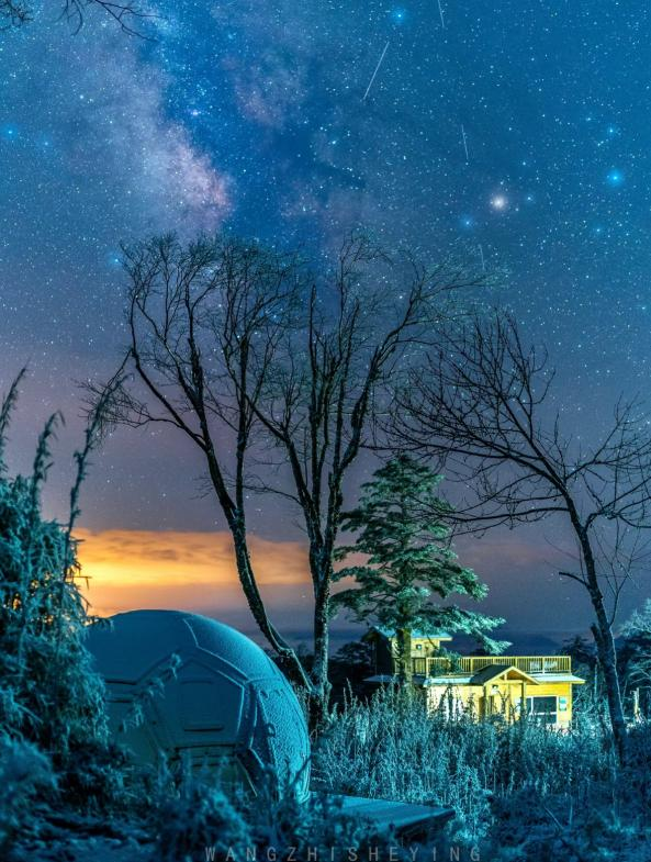 谁懂！居然能在雅安看到梵高画里的星空！