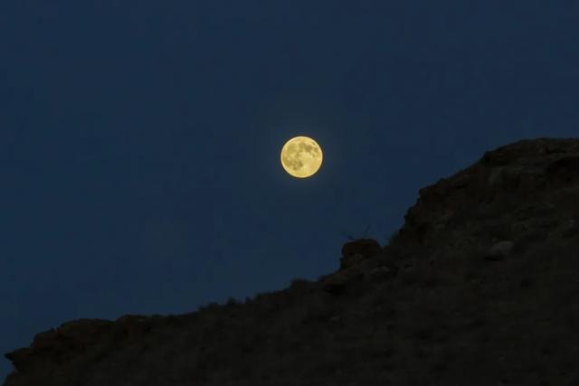 🤩哇~好大的月亮🤩