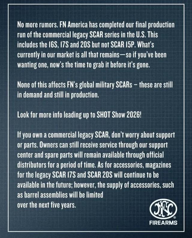 SCAR系列步枪宣布停产！哪些“世界名枪”原来都是被游戏捧红的？