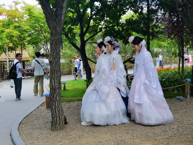 延吉市的中国朝鲜族民俗园