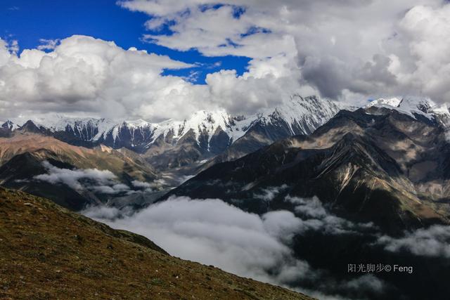 贡嘎大环线：在雪山的凝视下，与艰辛同行之子梅垭口（原创）