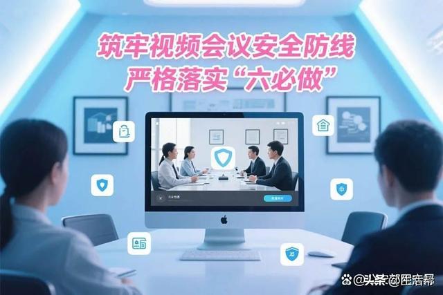 严守视频会议“安全门”，谨防信息泄露“一瞬间”