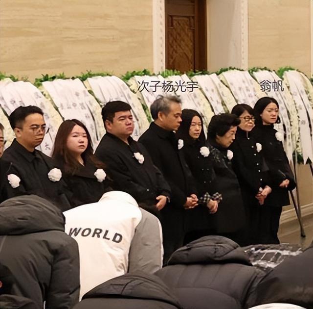 杨光宇赴八宝山送别父亲杨振宁！父亲走了，他仍会把翁帆当亲人