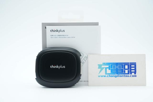 伸缩线+线盒设计，不缠绕更便携，thinkplus 240W轻锋数据线拆解