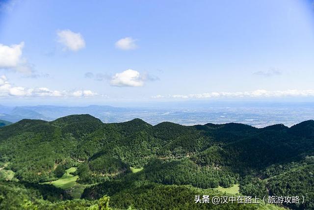 雨过天晴，汉中24人登山小队出发！