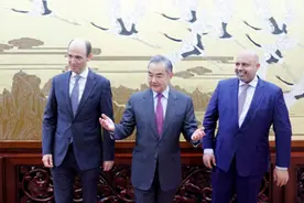 美俄发声支持印度入常后，王毅外长见安理会代表，就改革亮明立场图片