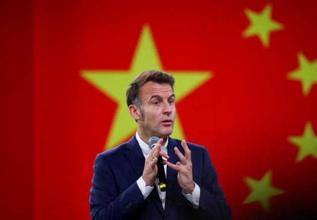 马克龙回国就变脸，称中国不答应3个条件，欧盟将打响对华关税战