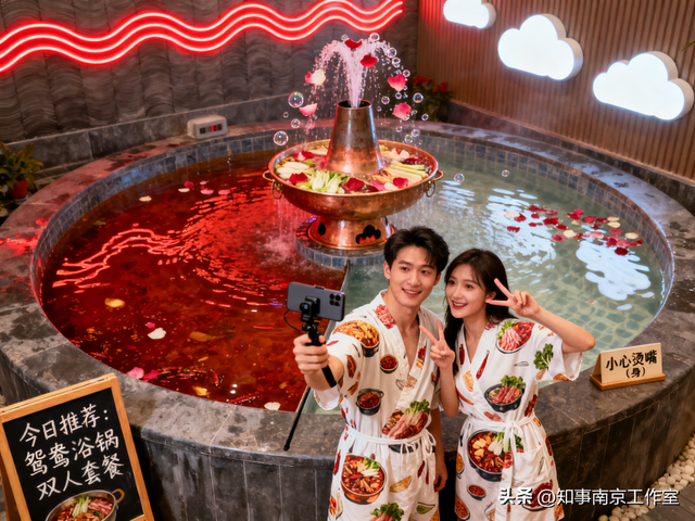 又问我，江苏安徽洗澡哪城强？