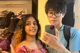 重庆小伙爱上斯里兰卡美女，花光积蓄办签证，女友：害怕去中国！图片