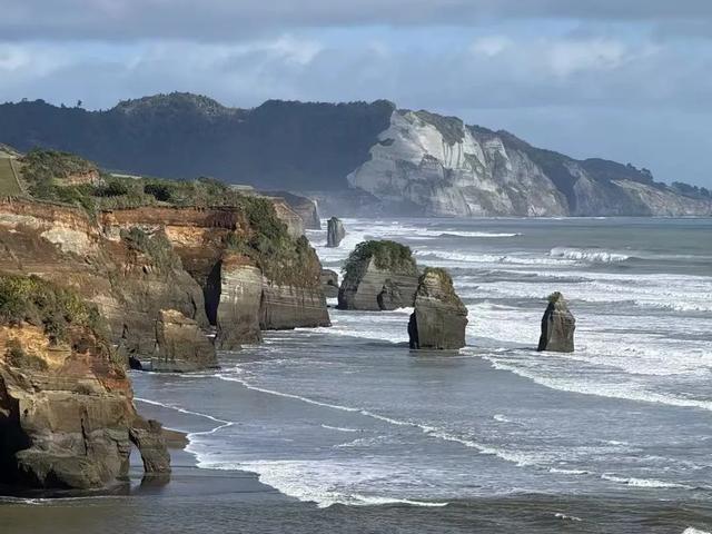 新西兰北岛西海岸的风光迷人旖旎
