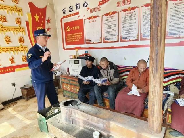 消防安全“进寺庙” 念好安全“防火经”