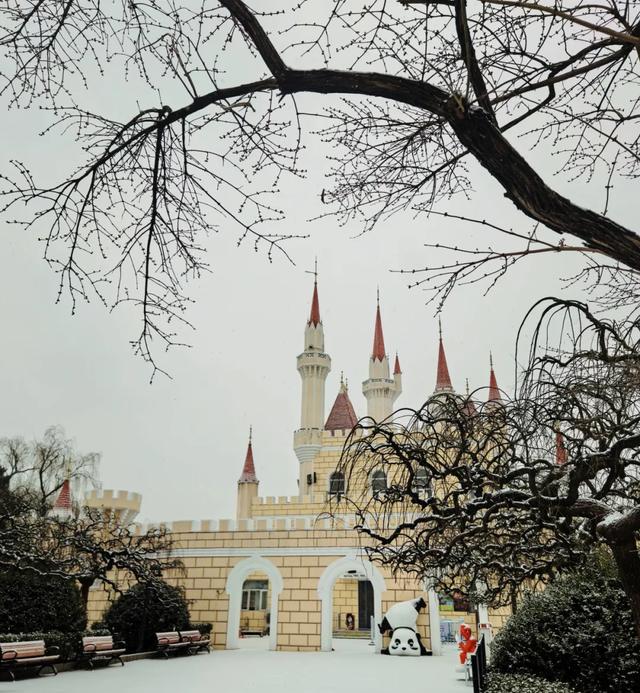 雪落石景山，美景入画来！石景山这里的雪景大片，请您欣赏！