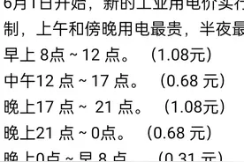 电价为何要分档？为什么工业用电白天和夜间电价差了好几倍！图片