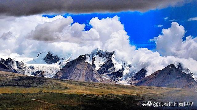 《219西藏南南线》秘境雪山之上 遇见西夏邦马峰 海拔 8012 米的震撼