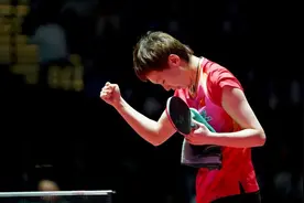 国乒喜讯！王曼昱打疯了，首战3-0胜名将，继续冲击奥运单打资格图片