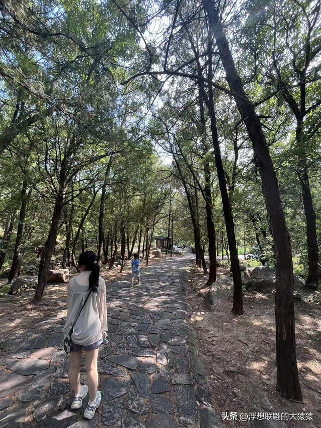 炎炎夏日去泰山西麓曹家庄后山里的隐佛崖打泉水吃炖鸡