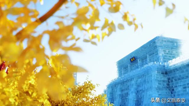 家乡同款！岱庙、泰山天街亮相哈尔滨冰雪大世界！网友：山东排面担当！