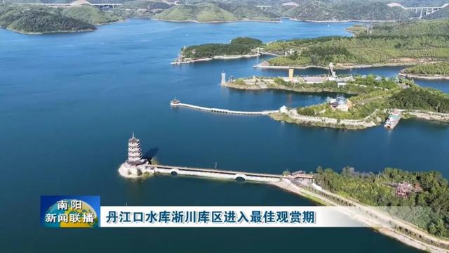 丹江口水库淅川库区进入最佳观赏期