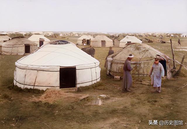 老照片：30年代内蒙古风光，“塞外江南”太美了！