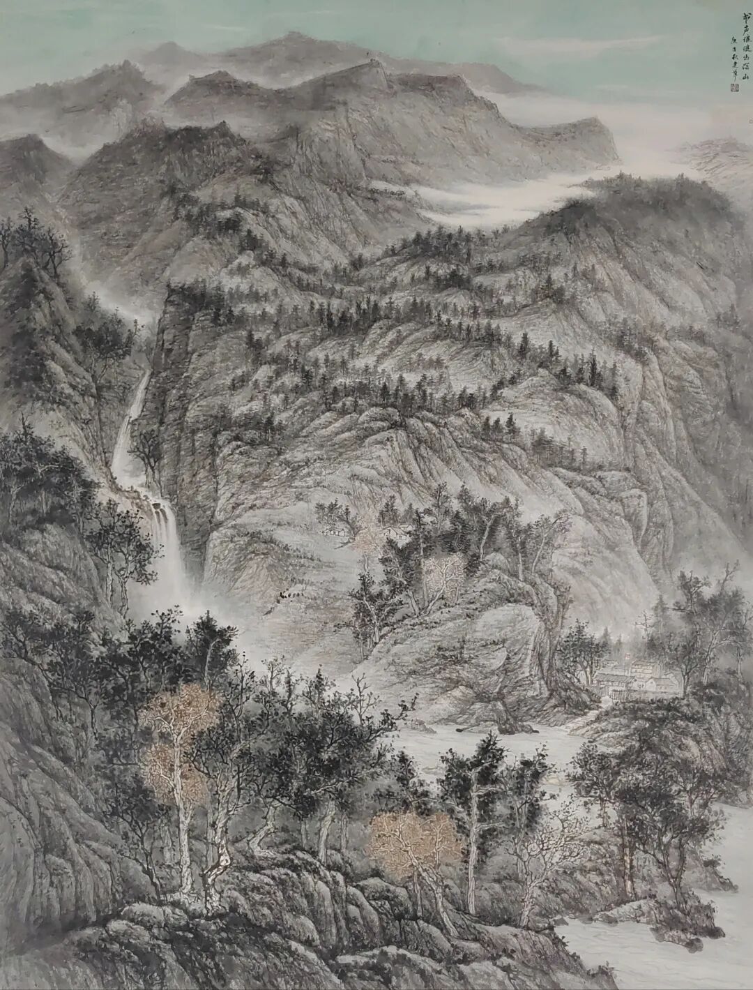 共绘湘西之美 长沙、龙山画家美术写生创作线上展上线(图26) 共绘湘西之美 长沙、龙山画家美术写生创作线上展上线(图26)