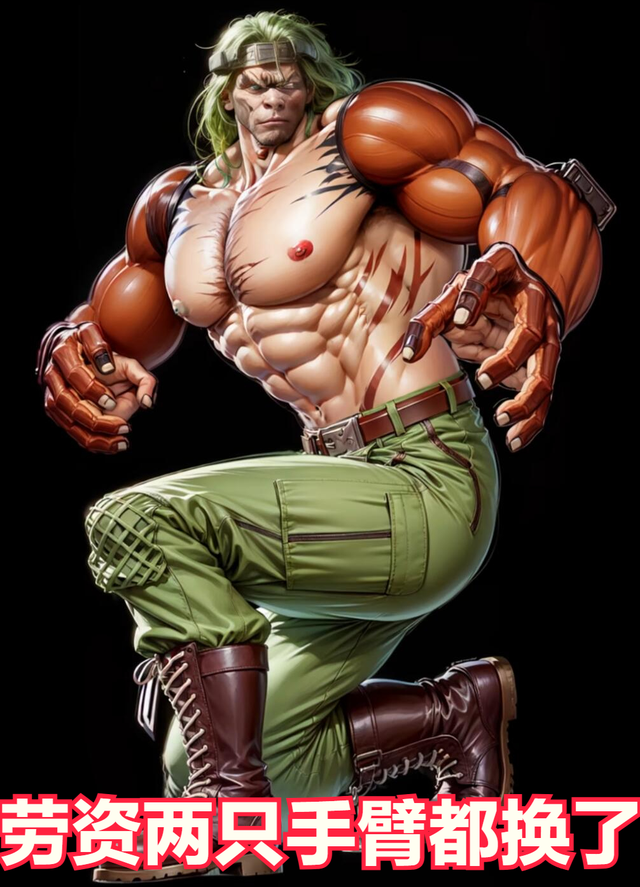 格斗游戏那些身体残缺的人物，偏偏个个都是狠角色