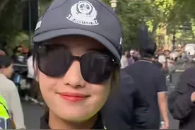 原来现实中兔子警官真的存在，奶凶奶凶的，网友：太可爱了吧图片