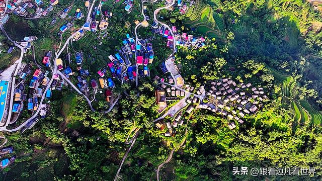 《西双版纳 澜沧行》左都佤山梯田云雾：天地间的水墨长卷