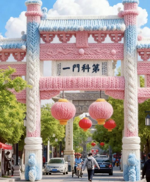 萌化了！潍坊全城“穿”毛衣~