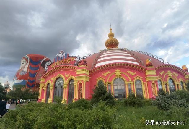 满洲里套娃景区，美轮美奂的缤纷世界，视觉的享受