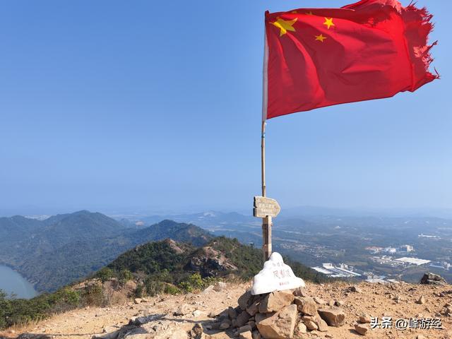 徒步穿越清远南峡山，勇攀凤髻顶，俯瞰北江大拐弯