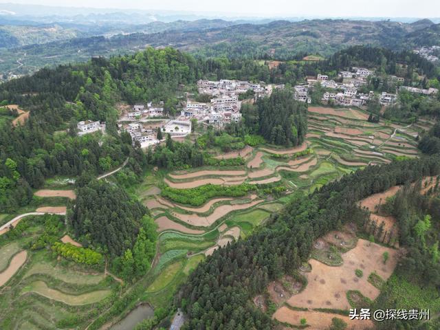 环城贵阳花溪苗王坡越野大环线之青岩段达夯翁拢“冈仁波齐”风景