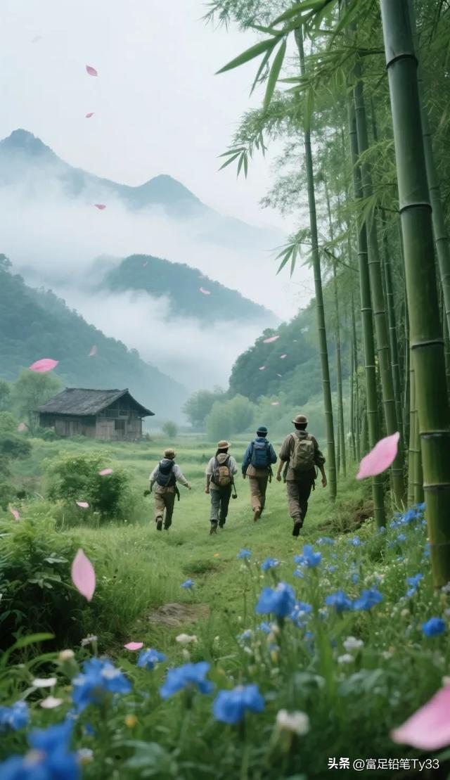 竹林深处，徒步探秘，遇见自然之美！