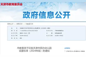 扩散 | 天津新版民办幼儿园标准公布！这些人不得在幼儿园工作！图片