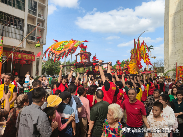 正月初七海口白沙新安关康庙行符 在水泥森林中寻找旧村的过年记忆