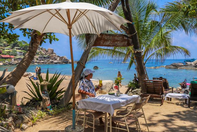 泰国涛岛，海龟岛厨神速成班，超治愈美食之旅