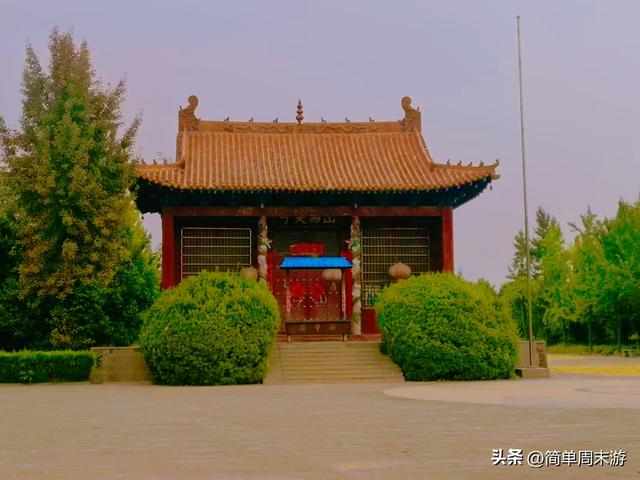 19）虎牢关闲溜记，寻绊马索，登点将台，望黄河渡口，品三国风云